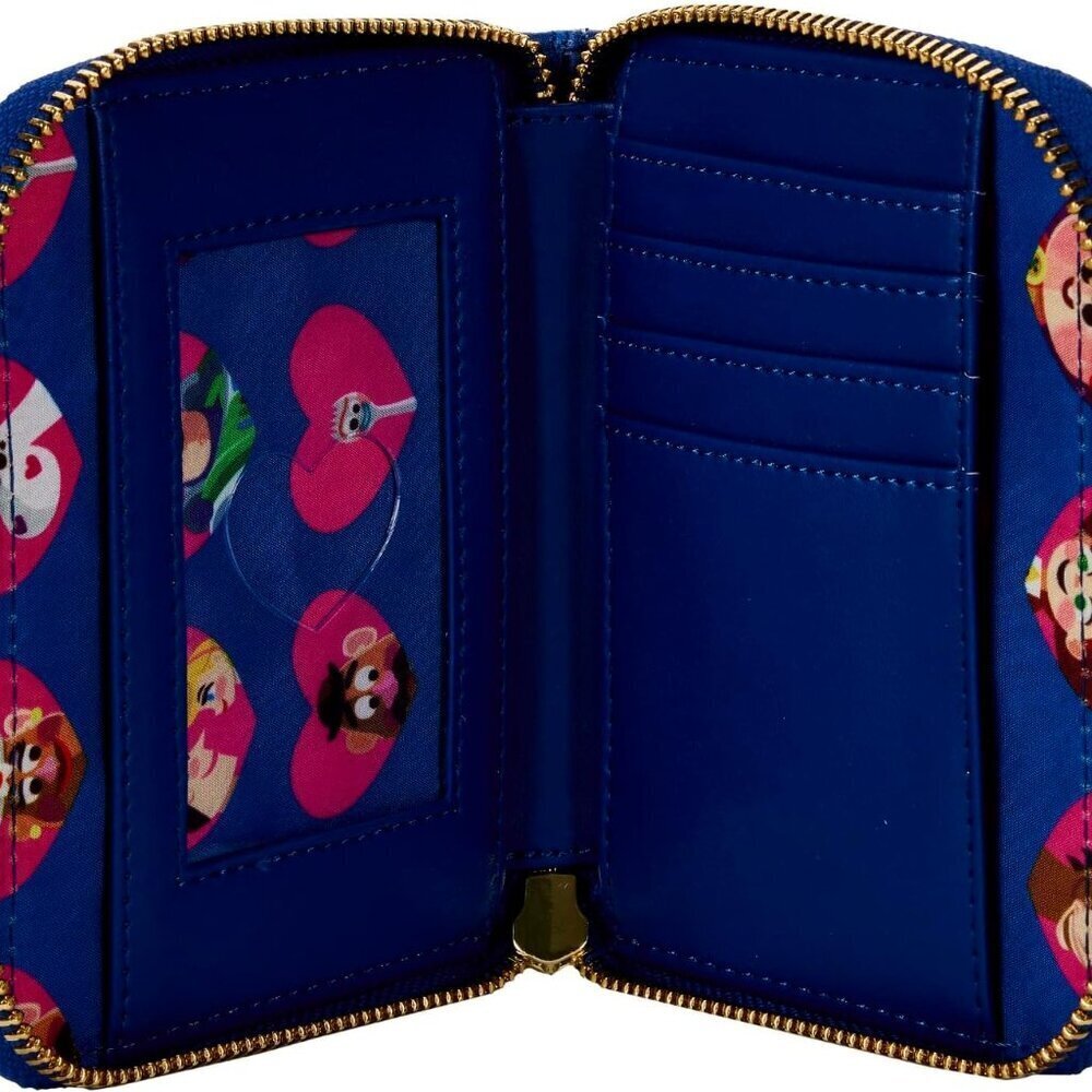 Toy Story Wallet Faux Leather Zip Around Cartoon Style Womens Gift - Picture 5 of 5
